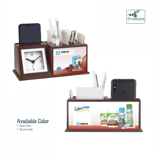 Multipurpose Table Top with Clock