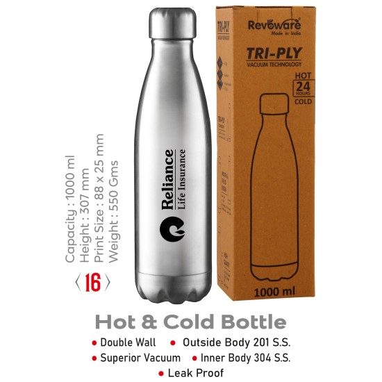 Hot & Cold SS Water Bottle