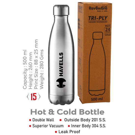 Hot & Cold SS Water Bottle