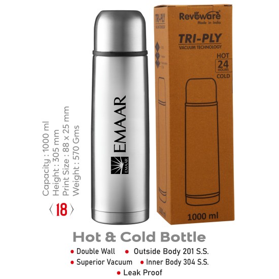 Hot & Cold SS Water Bottle