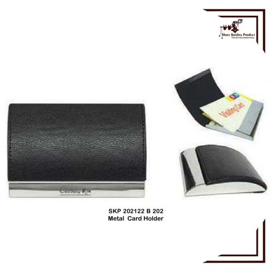 Metal PU Card Holder