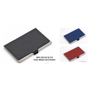 Metal PU Card Holder