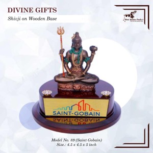 Shivji on Wooden Base