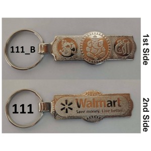 Metal Round Neck Key Chains