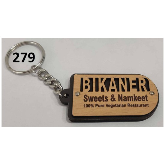 Exclusive Wooden  Key Chains