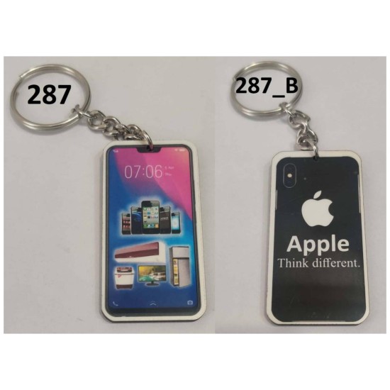 Digital Wooden Key Chains