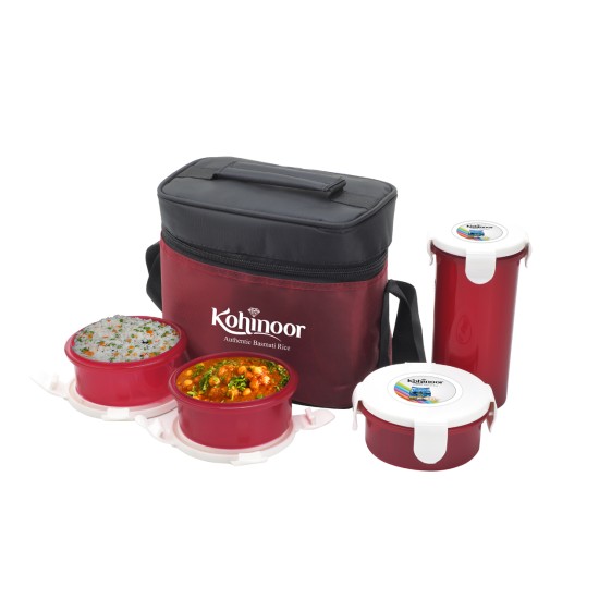 Softline Lunch Box (Airtight & Leak Proof Containers)