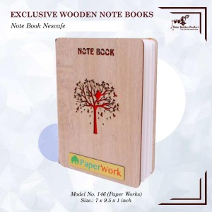 Wooden Note Book