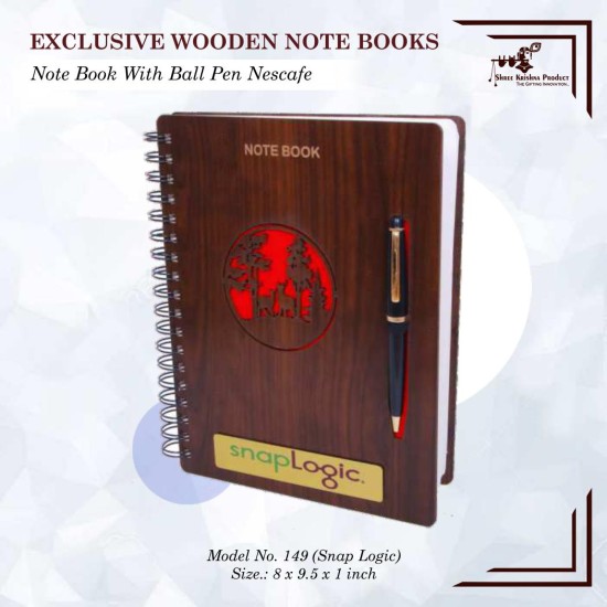 Wooden Note Book