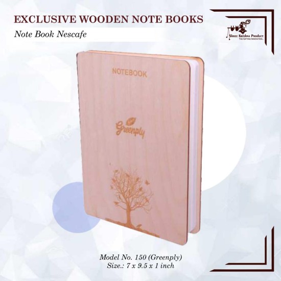 Wooden Note Book