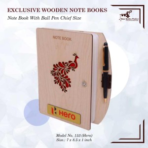 Wooden Note Book