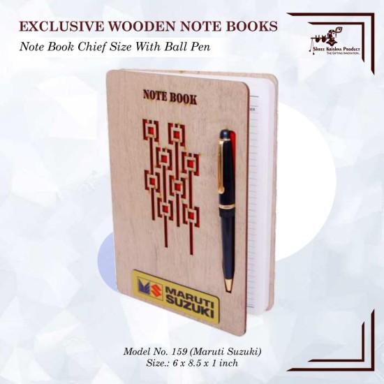 Wooden Note Book