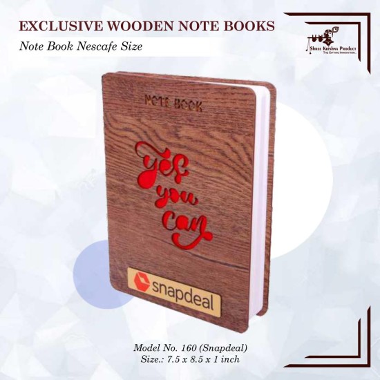 Wooden Note Book